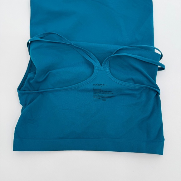 Halogen Top Women Small NEW Teal Camisole Spaghetti Strap Sleeveless 90s Y2K - Picture 4 of 9
